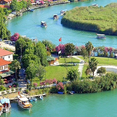 Kamp turu, kamp turları, dalyan tekne turu