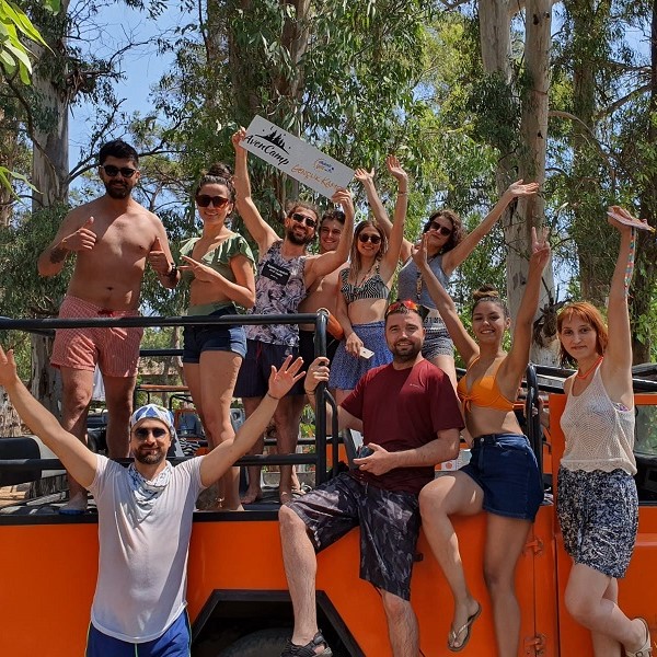 Jeep safari Marmaris aktiviteli kamp turları