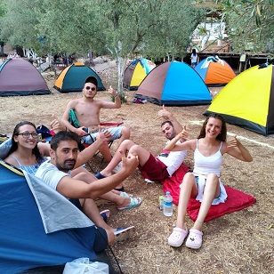 çadır kampı - kamp turu